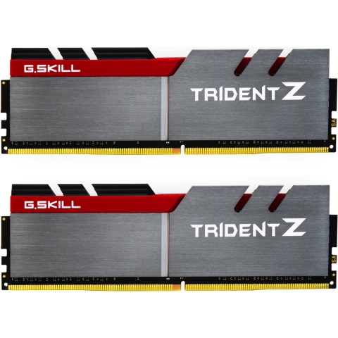 G.Skill Trident Z Werkgeheugenset voor PC DDR4 16 GB 2 x 8 GB Non-ECC 3200 MHz 288-pins DIMM CL16-18-18-38 F4-3200C16D-16GTZB