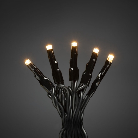 Konstsmide 3648-800 Micro-lichtketting Buiten Energielabel: F (A - G) werkt op het lichtnet Aantal lampen 1000 LED Barnsteen Verlichte lengte: 69.93 m