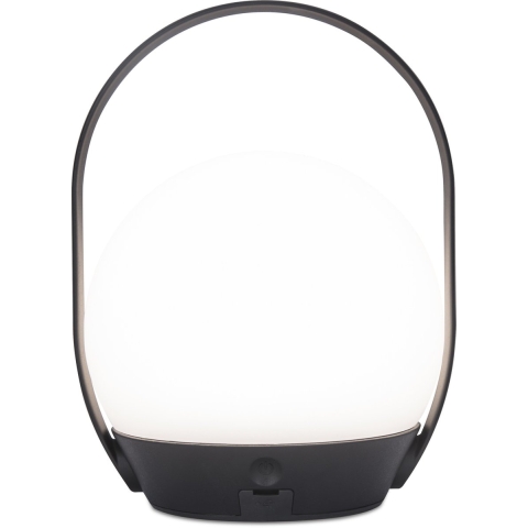 Lutec CARDI 6501702330 LED-tafellamp LED LED 3.30 W Zwart