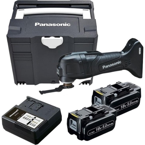 Panasonic EY46A5LJ2G32 18V Li-ion Accu Multitool Set (2x 5.0Ah Accu) In Systainer