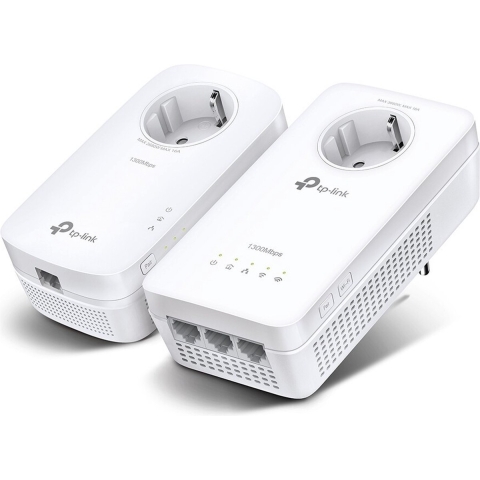 TP-LINK TL-WPA1300P KIT(DE) Powerline netwerkkit TL-WPA1300P KIT(DE) 1.3 GBit/s