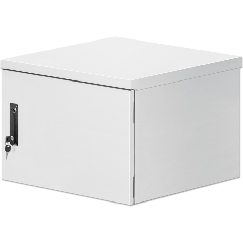 Intellinet IP55 19 Wandverteiler mit integrierten Lüftern 9 HE 600 mm tief grau RAL7035 19inch-industriële behuizing (b x h x d) 615 x 500 x 600 mm 9 HE Grijs
