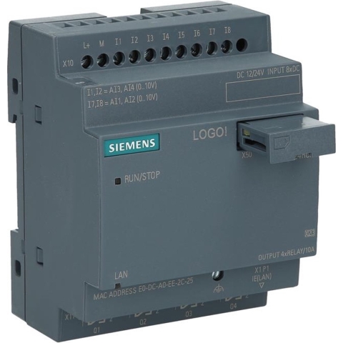 Siemens 6ED1052-2MD08-0BA2 PLC-aansturingsmodule 12 V/DC, 24 V/DC