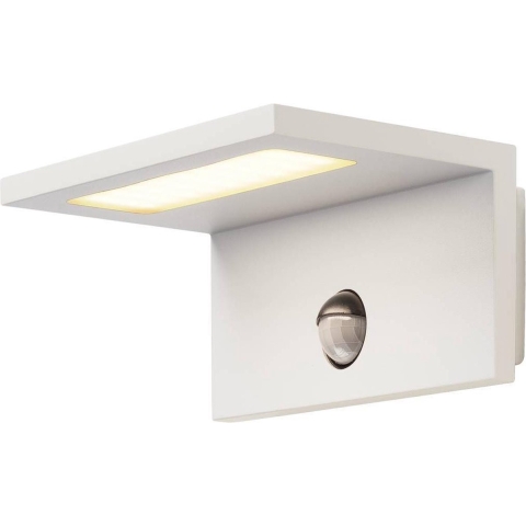 SLV ANGOLUX SENSOR 1001970 LED-buitenlamp met bewegingsmelder (wand) LED vast ingebouwd 9.8 W Wit
