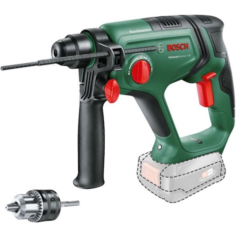Bosch Home and Garden Universal Hammer -Accu-boorhamer 18 V Li-ion Zonder accu, Zonder lader
