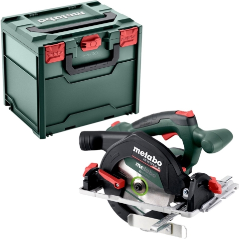 Metabo KS 18 LTX 57 BL Accu-cirkelzaag Zaagdiepte 90° (max.) 57 mm Zonder accu, Zonder lader, Incl. koffer 18 V
