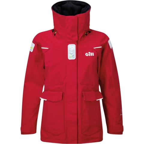 Gill OS2 Offshore zeiljas rood dames, L