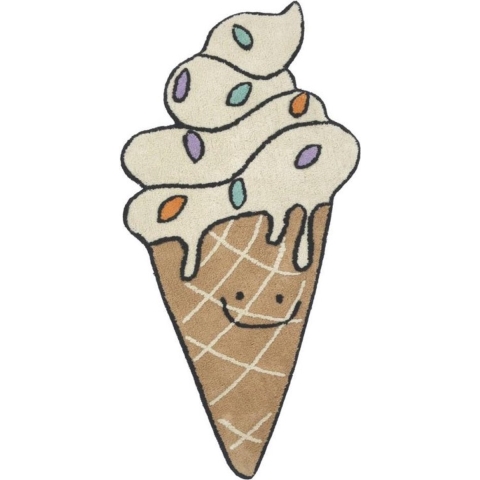 Tapis Petit Ice Cream Ijsje Vloerkleed 130x60 Annet Weelink Design