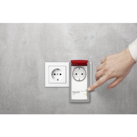 AVM FRITZ!DECT 210 20002723 Stopcontact DECT Met meetfunctie Buiten 3450 W