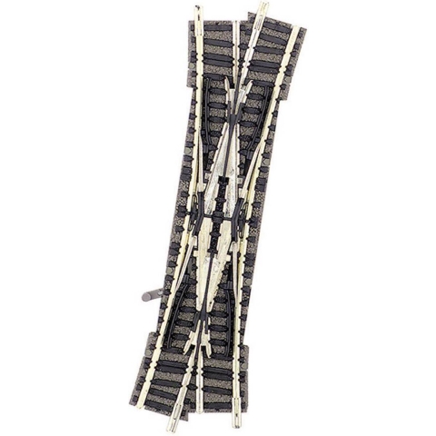 N Fleischmann Piccolo (met ballastbed) 9185 Engels wissel, Rechts 111 mm 15 ° 430 mm 1 stuk(s)