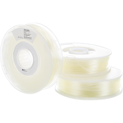 UltiMaker PVA - M0952 Natural 750 - 206127 Filament PVA kunststof 2.85 mm 750 g Transparant 1 stuk(s)