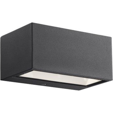 Nordlux Nene 872723 LED-buitenlamp (wand) LED LED vast ingebouwd 6 W Antraciet