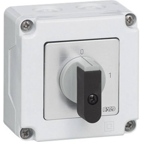 BACO NB03AHQ Lastscheidingsschakelaar 16 A 1 x 90 ° Grijs, Zwart 1 stuk(s)