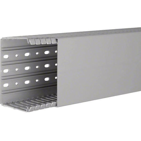 Hager BA780120 Kabelgoot (l x b x h) 2 m x 120 mm x 80 mm 2 m Grijs