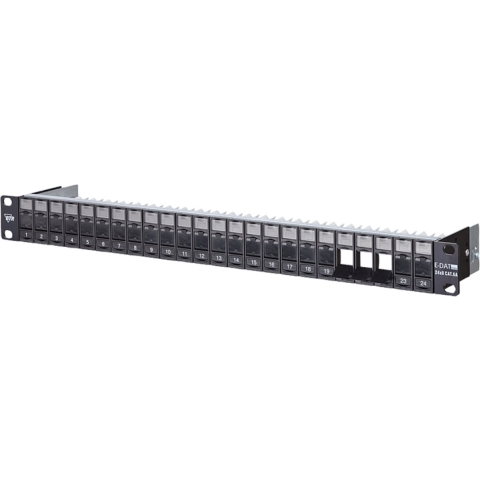 Metz Connect 130920-BK-E 24 poorten Netwerkpatchpaneel 483 mm (19) Zonder connectoren 1 HE