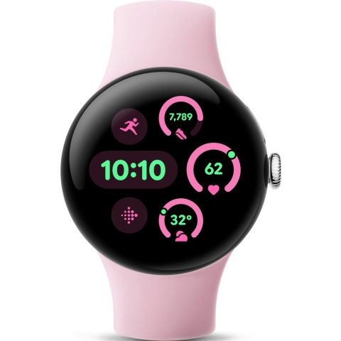 Google Pixel Watch 3 - 41 Mm Zilver/roze
