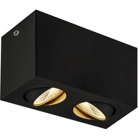 SLV 1002003 TRILEDO LED-plafondlamp LED vast ingebouwd 14 W Zwart