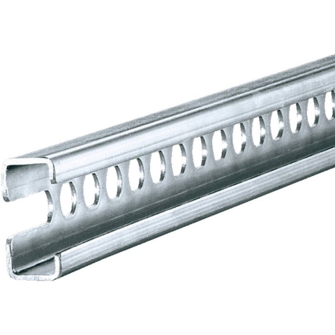 Rittal SZ 4943.000 DIN-rail Geperforeerd, C-profiel Plaatstaal 455 mm 6 stuk(s)