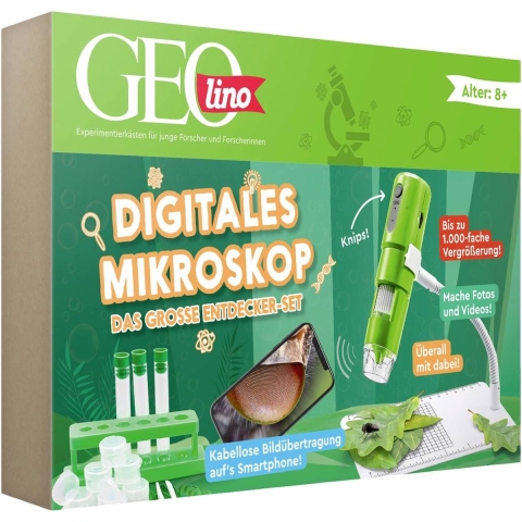 Franzis Verlag 67184 GEOLINO Das digitale Mikroskop Adventure box Vanaf 8 jaar