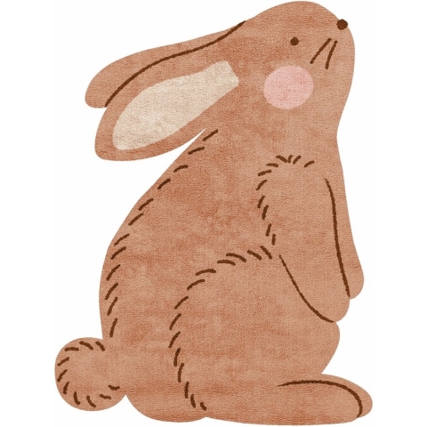 Tapis Petit Bunny Vloerkleed 120x100 Day At The Zoo