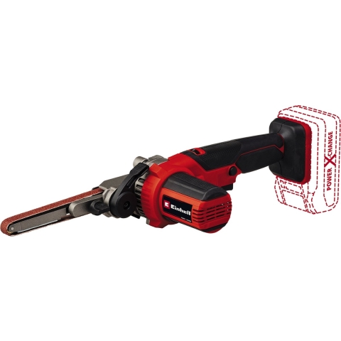 Einhell TE-BF 18 Li-Solo Akku-Bandfeile 4461000 Accu-bandschuurmachine Incl. accessoires, Zonder accu, Zonder lader Bandbreedte 13 mm Bandlengte 457 mm