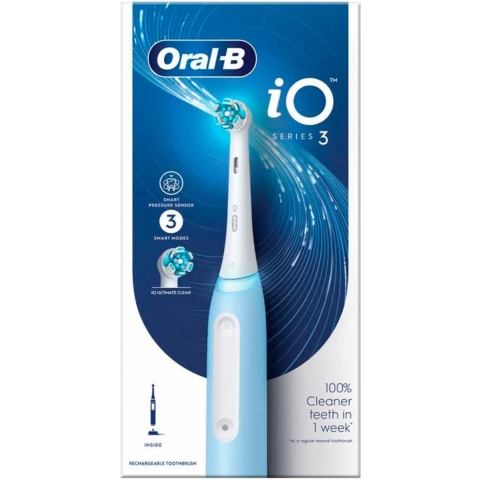 Oral-B IOSERIES3ICE elektrische tandenborstel Volwassene Roterende-oscillerende tandenborstel Blauw