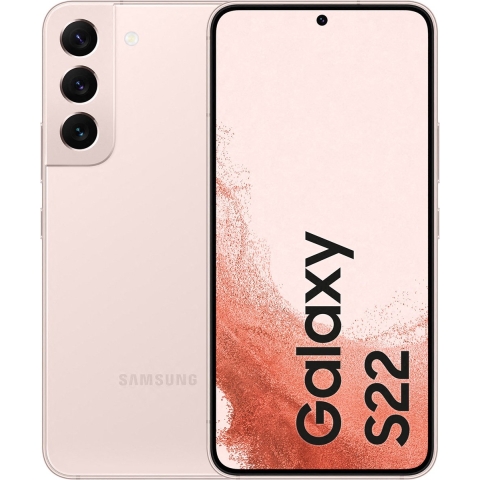 Samsung Galaxy S22 SM-S901B 15,5 cm (6.1") Dual SIM Android 12 5G USB Type-C 8 GB 128 GB 3700 mAh Roze goud
