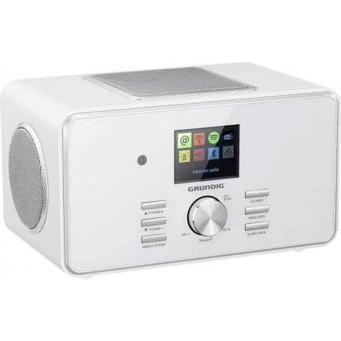 Grundig DTR 6000 X Draagbaar Analoog&digitaal Wit