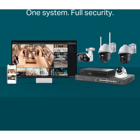 TP-Link VIGI C540-W V1 Torentje IP-beveiligingscamera Binnen&buiten 2560 x 1440 Pixels Plafond/muur