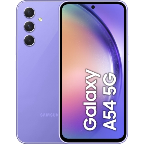 Samsung Galaxy A54 5G SM-A546B/DS 16,3 cm (6.4") Hybride Dual SIM Android 13 USB Type-C 8 GB 128 GB 5000 mAh Violet
