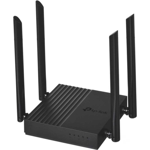 TP-Link Archer C64 draadloze router Gigabit Ethernet Dual-band (2.4 GHz / 5 GHz) Zwart