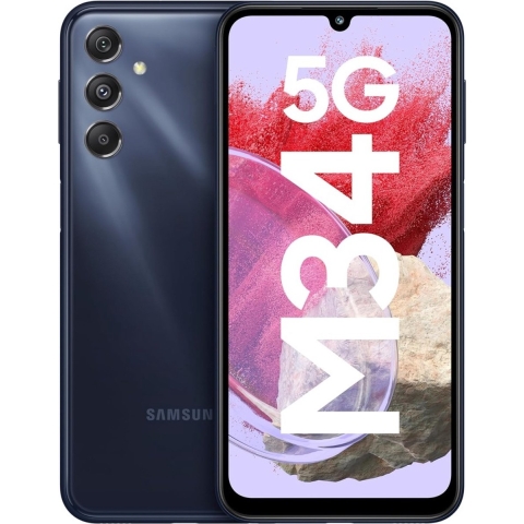 Samsung Galaxy m34 5G 16,5 cm (6.5") Dual SIM USB Type-C 6 GB 128 GB 6000 mAh Blauw