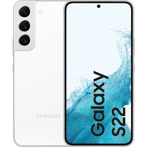 Samsung Galaxy S22 SM-S901B 15,5 cm (6.1") Dual SIM Android 12 5G USB Type-C 8 GB 128 GB 3700 mAh Wit