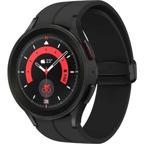 Smartwatch Samsung SM-R920NZKAPHE 45 mm Zwart 1,4"