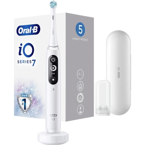 Oral-B iO 4210201362982 elektrische tandenborstel Volwassene Roterende tandenborstel Wit