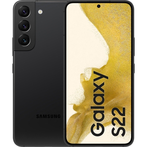 Samsung Galaxy S22 SM-S901B 15,5 cm (6.1") Dual SIM Android 12 5G USB Type-C 8 GB 128 GB 3700 mAh Zwart