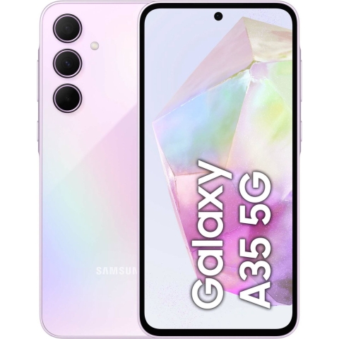 Samsung Galaxy A35 5G 16,8 cm (6.6") Hybride Dual SIM Android 14 USB Type-C 6 GB 128 GB 5000 mAh Lila
