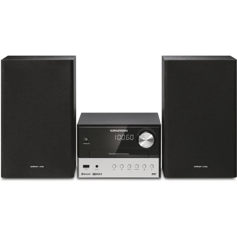 Grundig CMS 2000 BT Home audio-microsysteem 30 W Zwart, Zilver