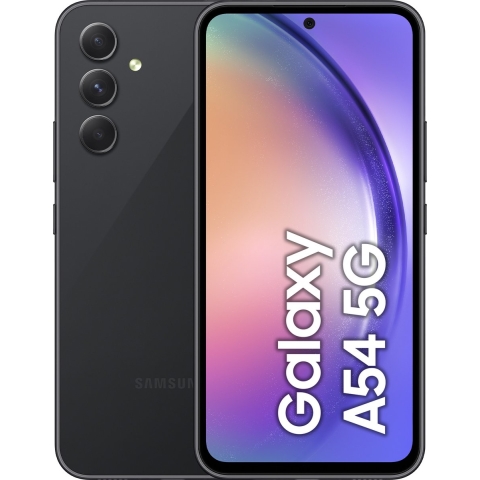 Samsung Galaxy A54 5G SM-A546B/DS 16,3 cm (6.4") Hybride Dual SIM Android 13 USB Type-C 8 GB 256 GB 5000 mAh Grafiet
