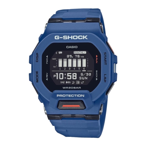 Smartwatch Casio G-SQUAD STEP TRACKER BLUETOOTH®  ***SPECIAL PRICE*** Blauw Zwart