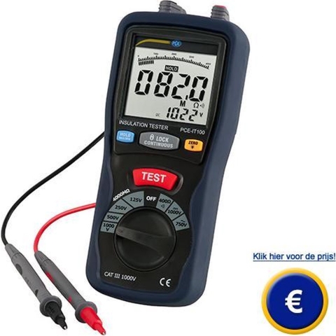 PCE Instruments PCE-IT100 Ohmmeter