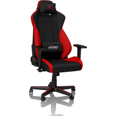 Nitro Concepts S300 Inferno Red Gaming stoel Zwart, Rood