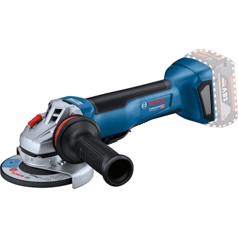 Bosch Professional GWS 18V-10 P solo 06019J4100 Haakse accuslijper 125 mm Zonder accu, Zonder lader 1.000 W 18 V