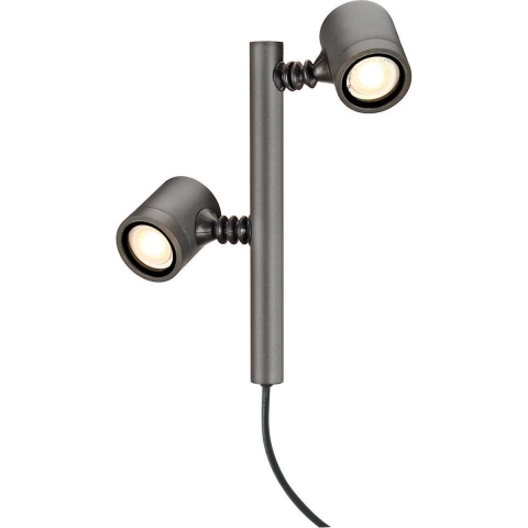 SLV 233185 New Myra 2 Staande buitenlamp LED GU10 9 W Antraciet