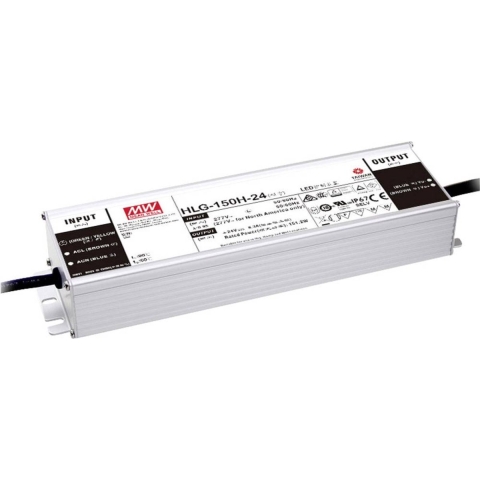 Mean Well HLG-150H-36A LED-driver, LED-transformator Constante spanning, Constante stroomsterkte 151 W 4.2 A 36 V/DC PFC-schakeling, Overbelastingsbescherming,