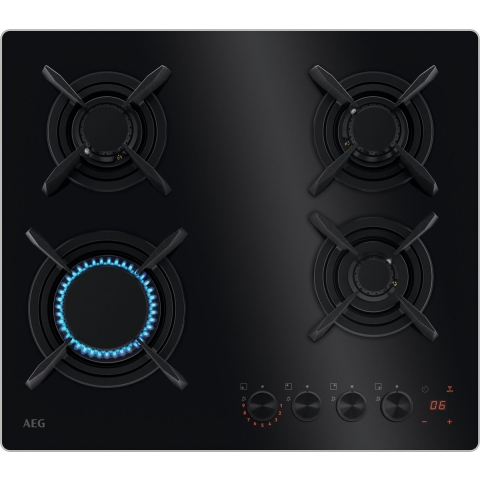AEG HKB64453NB 8000 Serie gas kookplaat