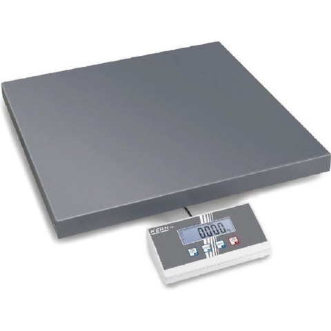 Kern EOE 300K100L EOE 300K100L Pakketweegschaal Weegbereik (max.) 300 kg Resolutie 100 g werkt op het lichtnet, werkt op batterijen Zilver