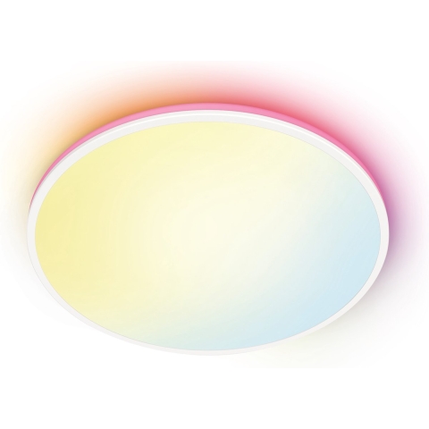 WiZ Plafondlamp Rune - Gekleurd en wit licht - wit
