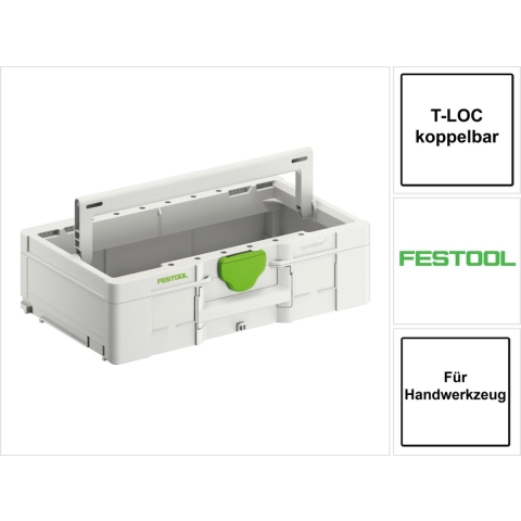 Festool SYS3 TB L 137 Systainer³ Toolbox L - 13,2L