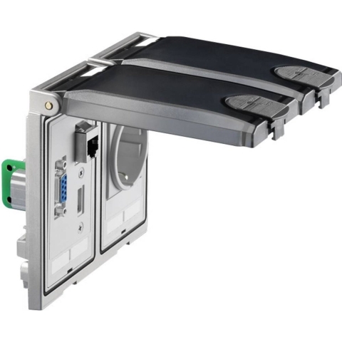 Rittal SZ 2482.310 Interface klep Spuitgietwerk Grafietgrijs (RAL 7024) 1 stuk(s)